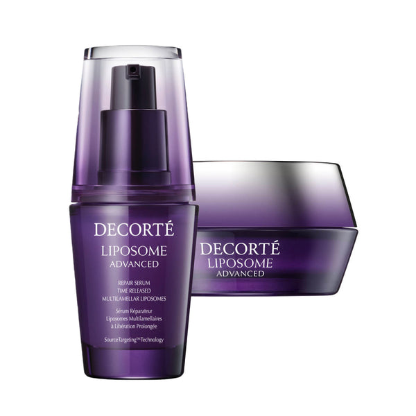 Decorté Cosmetics Kosé J-beauty Skincare Liposome Advanced Repair Cream + Advanced Repair Serum 30ml product Bundle